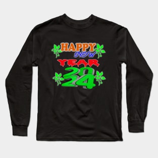 Happy new year 2024 Long Sleeve T-Shirt